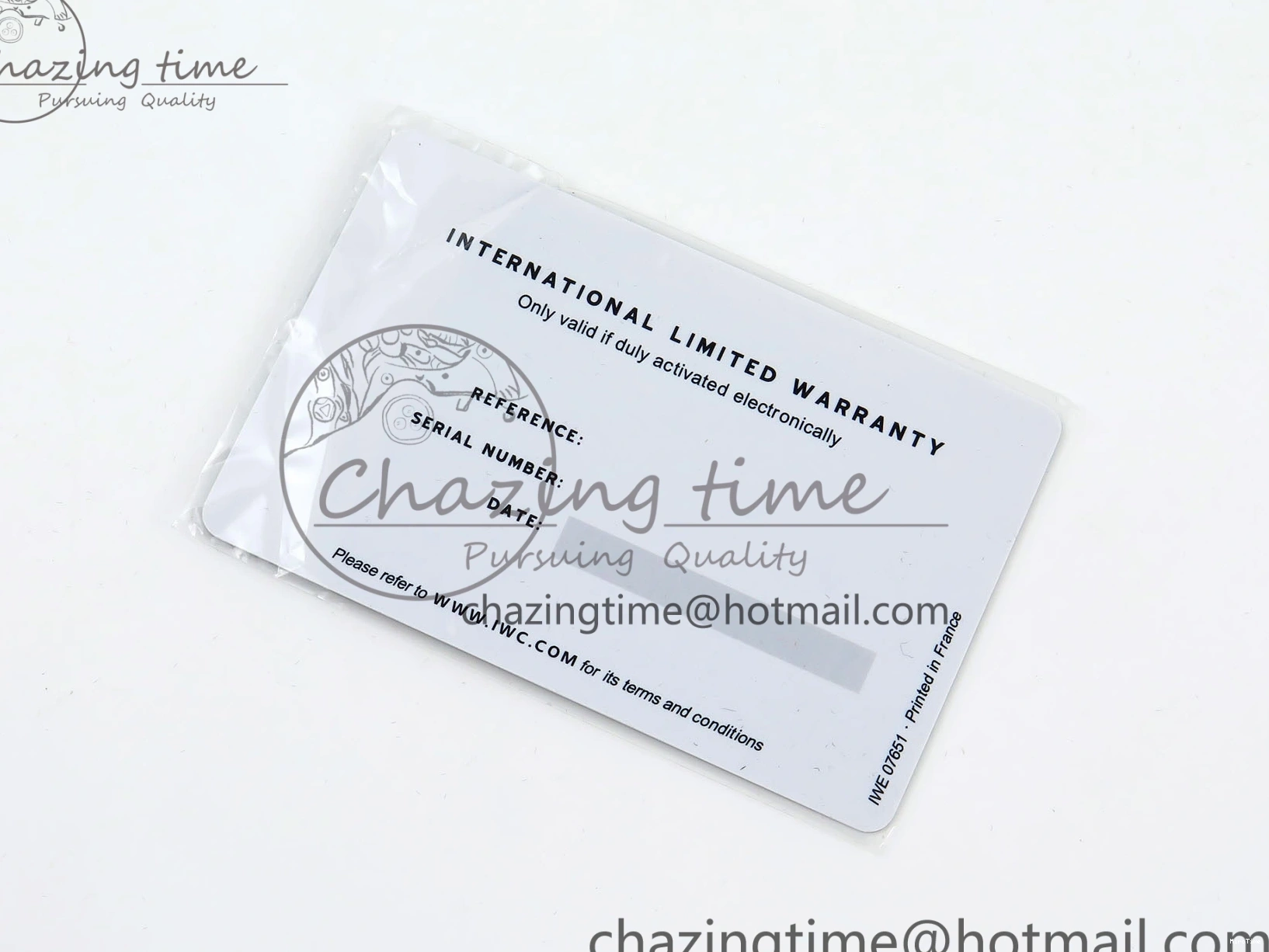 MIROTIME 0217 IWC BLACK LEATHER TRAVEL BOX FreshLook 7085